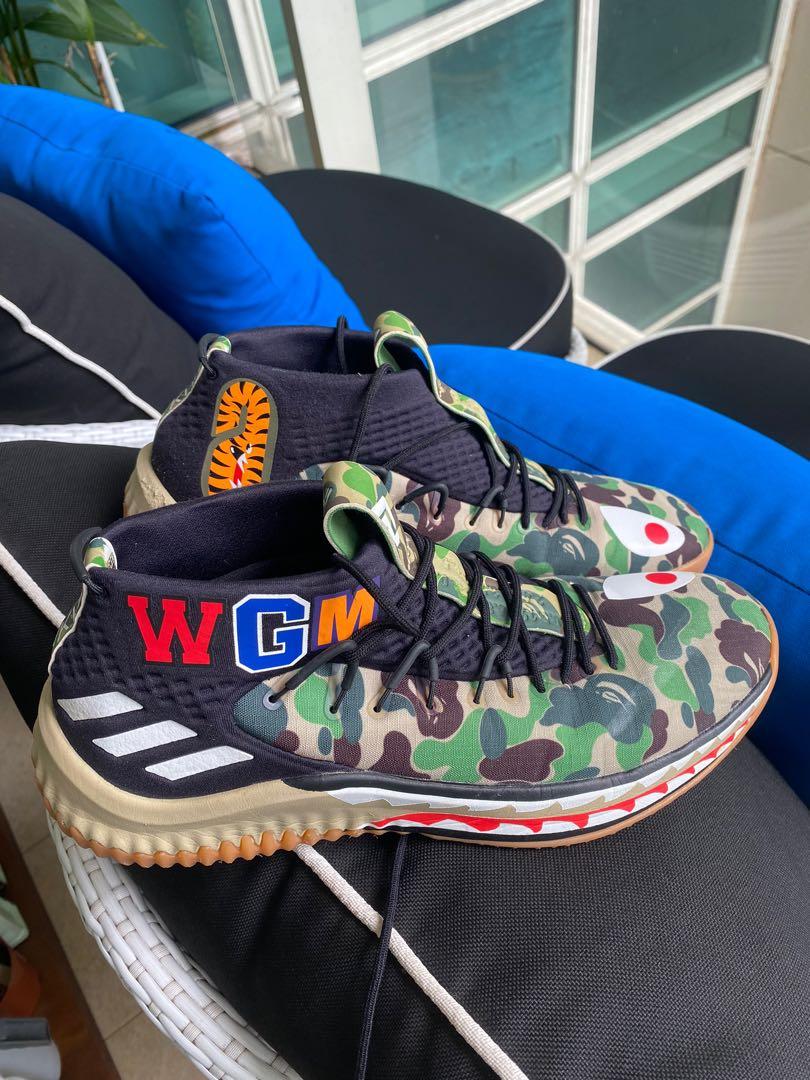 Dame 4 Bape x Adidas