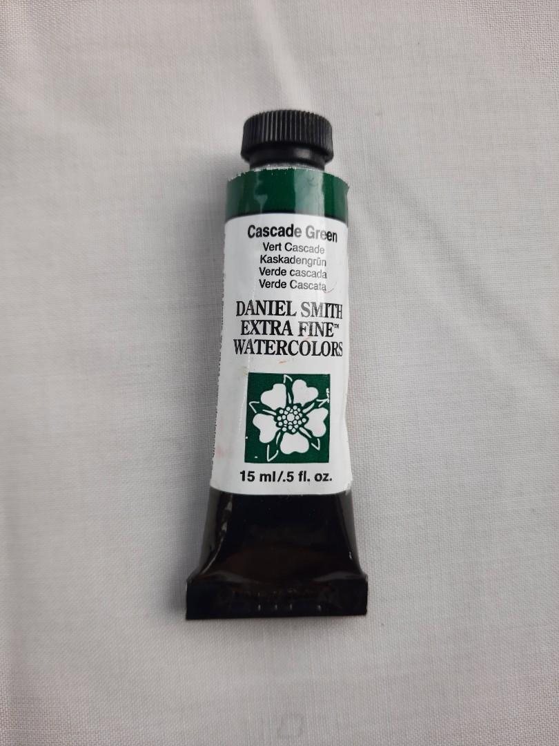Daniel Smith Watercolor 15ml/HP: Cascade Green (Category: Art & Prints) located in Pasay City. Submitted by Jerichoquiambao21 (Listing ID 1142906753, Image 2). Description: Daniel Smith Extra Fine Watercolor poured in 2.5ml Half Pan PRICE Half Pan (2.5ml): 150 Tube(15ml): 750 Note: Daniel Smith Extra Fine Watercolors in halfpans, manually poured. In each pan, approximately 2.5ml of paint is poured in multiple pourings. After it has dried, the pan