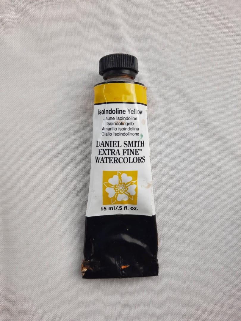Daniel Smith Watercolor 15ml/HP: Isoindoline Yellow (Category: Art & Prints) located in Pasay City. Submitted by Jerichoquiambao21 (Listing ID 1142912276, Image 2). Description: Daniel Smith Extra Fine Watercolor poured in 2.5ml Half Pan PRICE Half Pan (2.5ml): 160 Tube(15ml) or less: *Message me for the price Note: Daniel Smith Extra Fine Watercolors in halfpans, manually poured. In each pan, approximately 2.5ml of paint is poured in multiple po