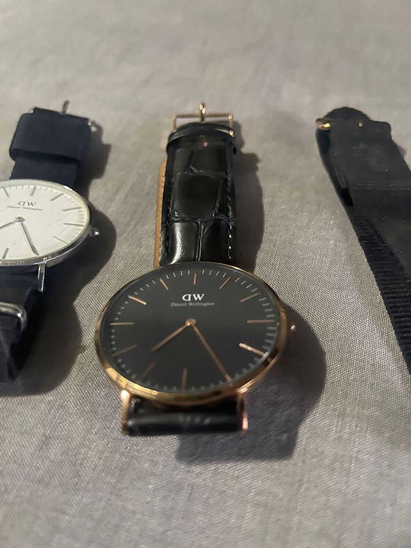 Daniel wellington store black mens watch