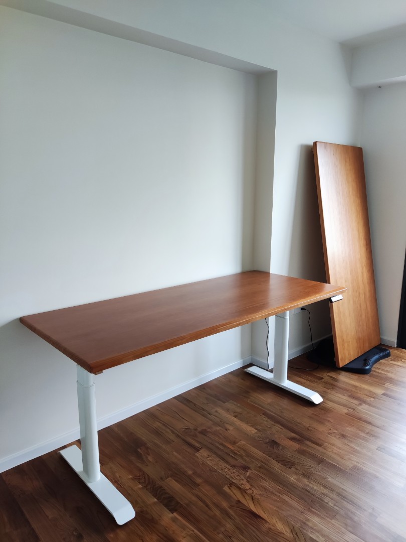 Custom Solid Wood Standing Desk