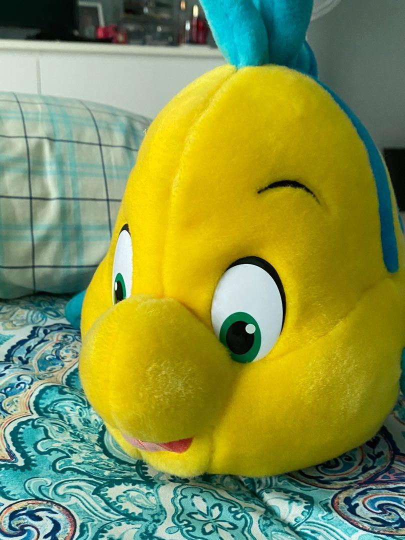 Disney Flounder Stuffed Toy, Hobbies & Toys, Toys & Games on Carousell