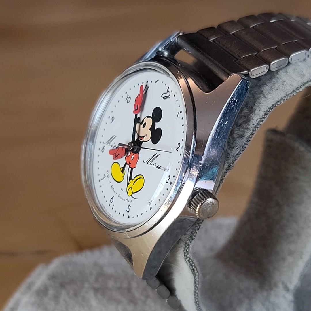 Disney Mickey mouse Seiko 5000-7000 vintage mechanical watch 精工