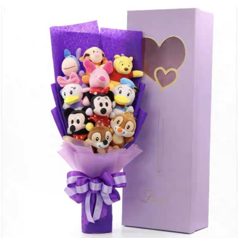 Disney sales plush bouquet