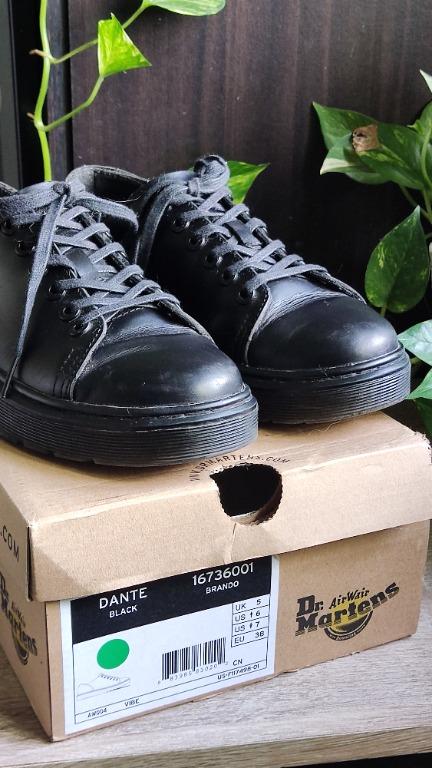 Dr. Martens Dante Black Brando UK 5 US Men s 6 Women s Fashion