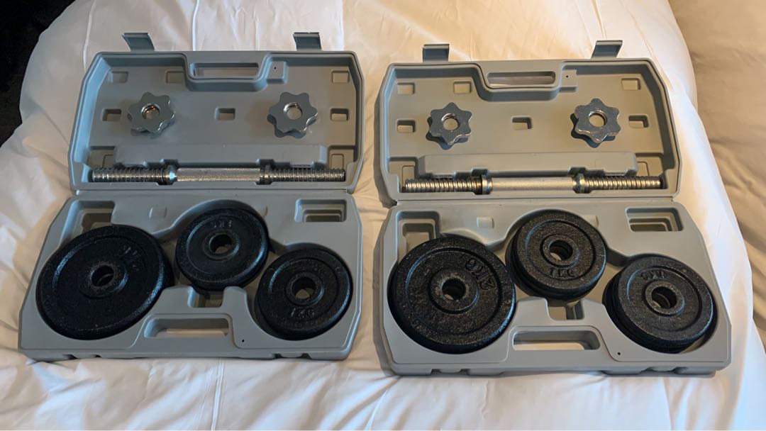 10 Kg Dumbbell Set Of 2 Price