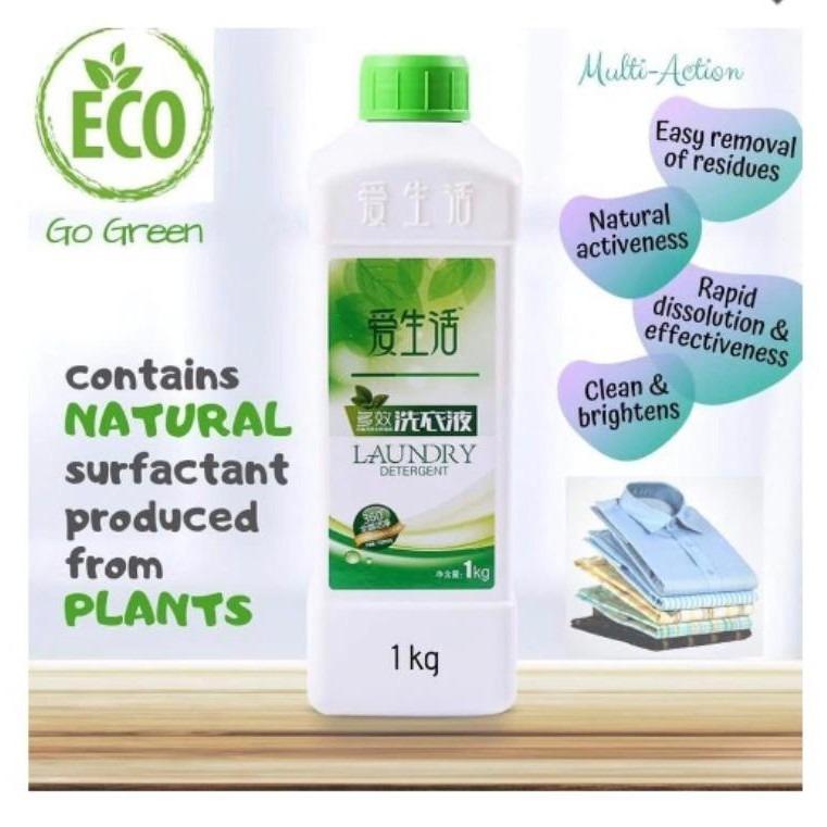 Eco Laundry Detergent Ecofriendly and biodegradable ingredients