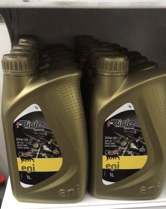 eni 20w50 engine oil, Motorcycles, Motorcycle Accessories on Carousell