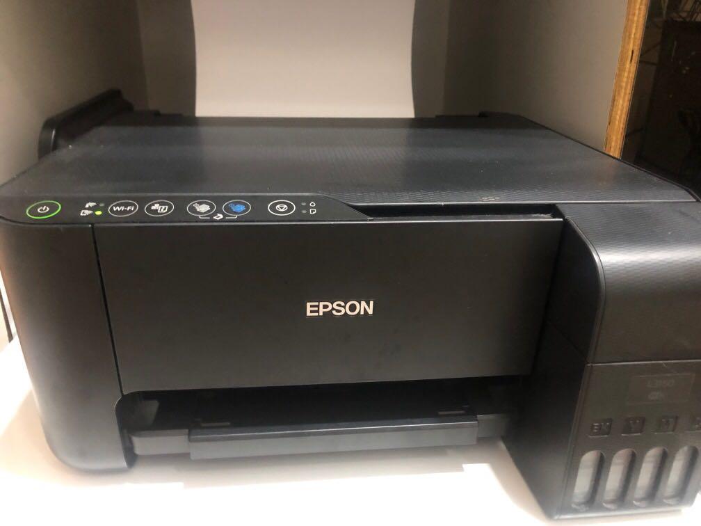 Epson color printer model L3150, Computers \u0026 Tech, Printers, Scanners \u0026  Copiers on Carousell