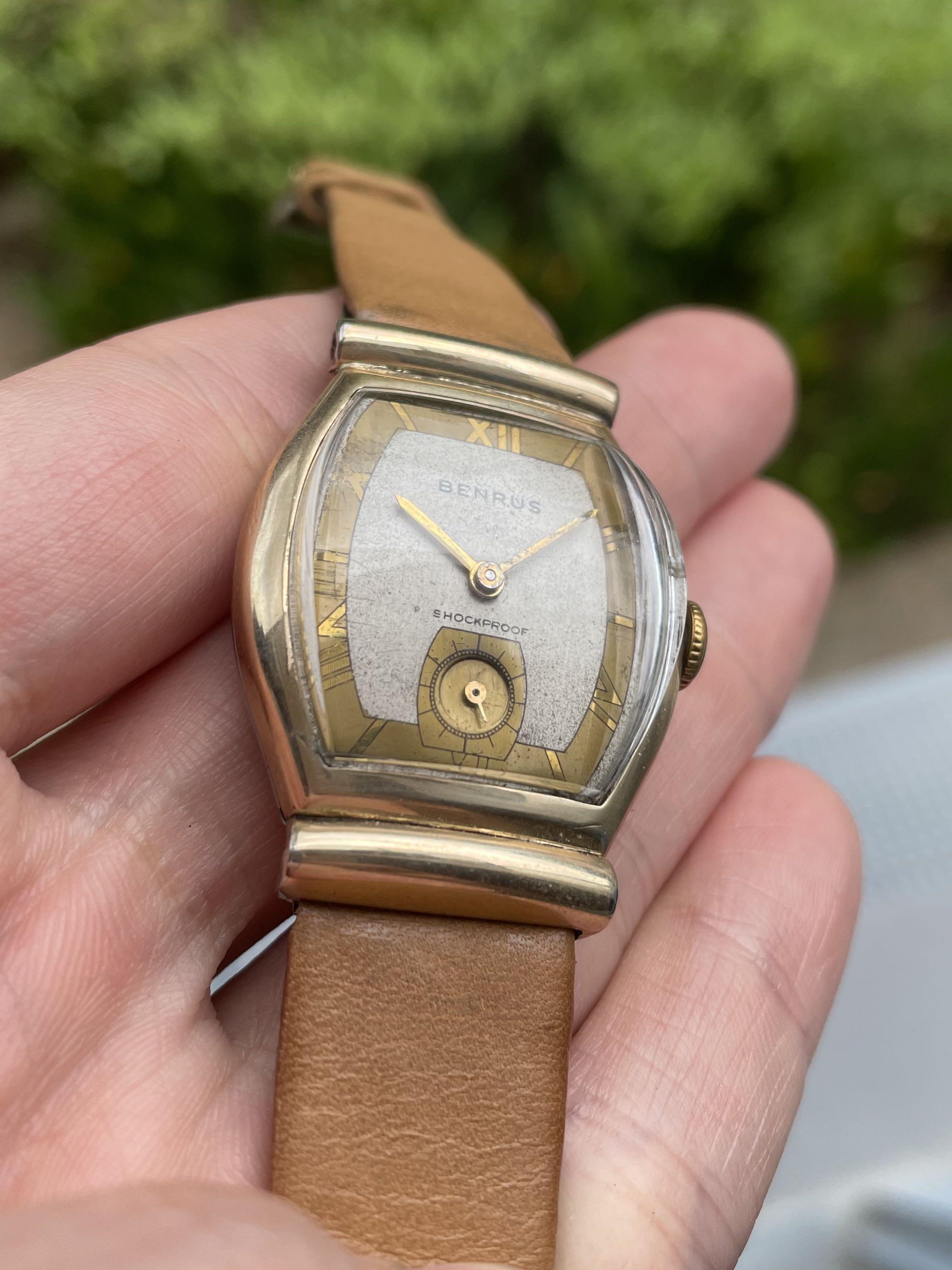 Benrus shockproof deals watch