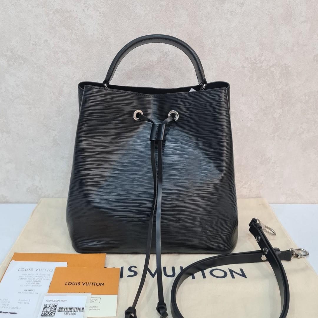 Fast Sale VVGC LV Neo Noe Epi Leather Black Bag 2018 sz 25 x 16 x