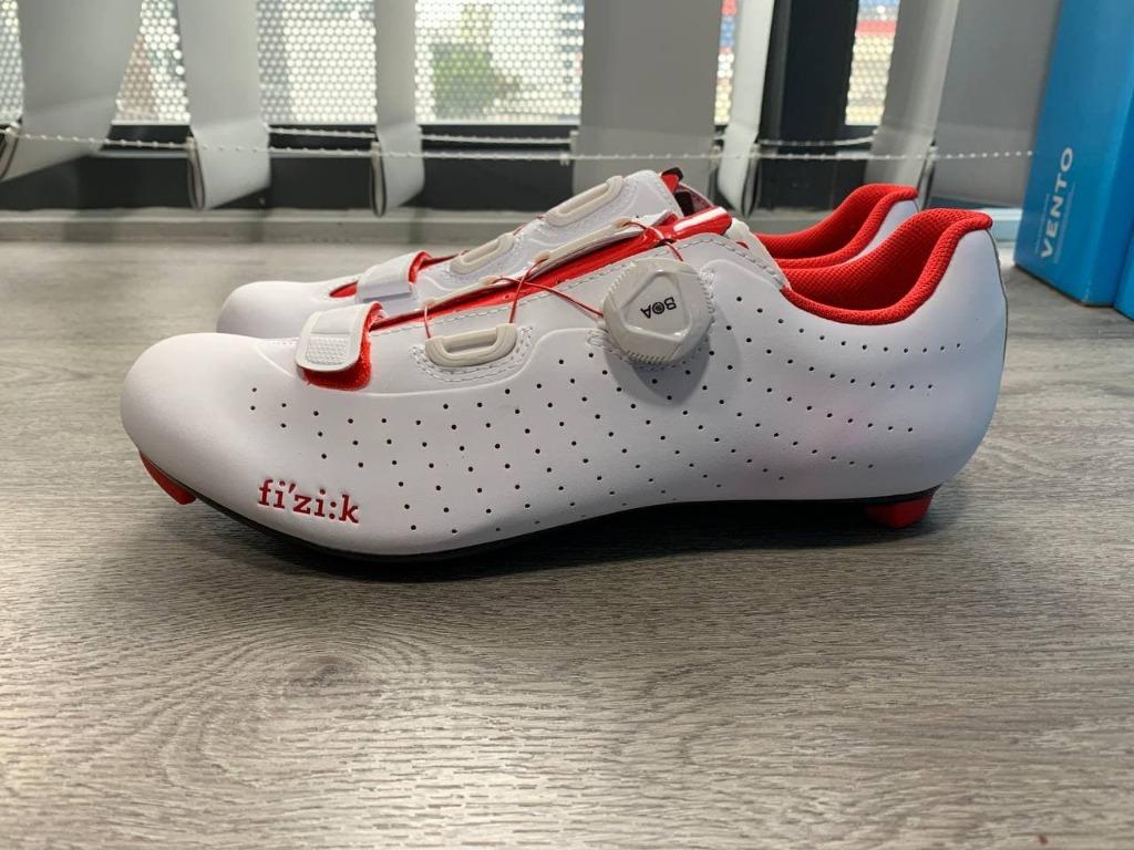 Fizik R5 Tempo Overcurve White Red Cycling Shoes Men s Fashion