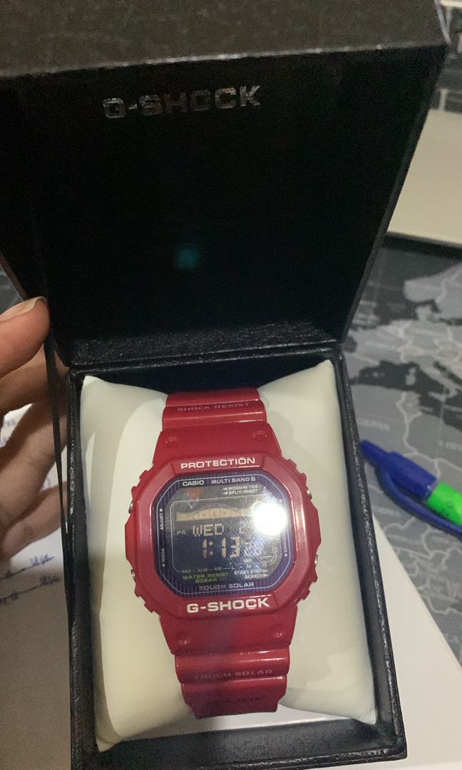 Casio tough sale solar red