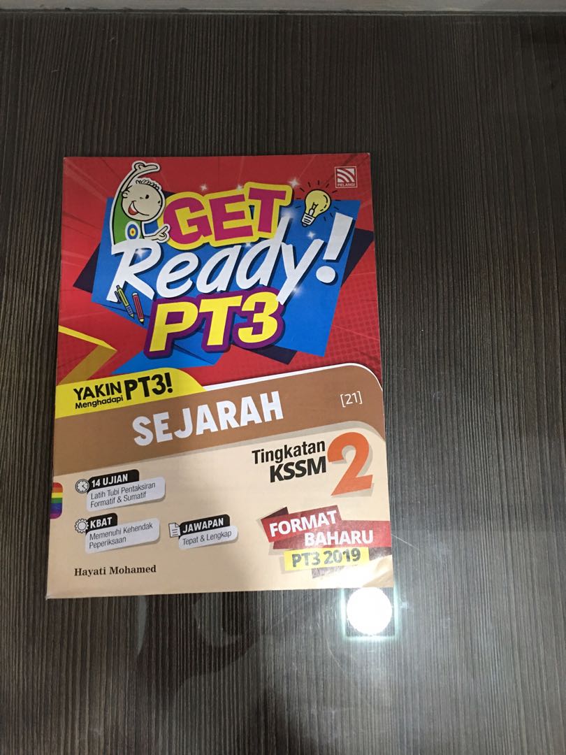Get Ready PT3 Sejarah Tingkatan 2 KSSM Pelangi Buku latihan, Hobbies
