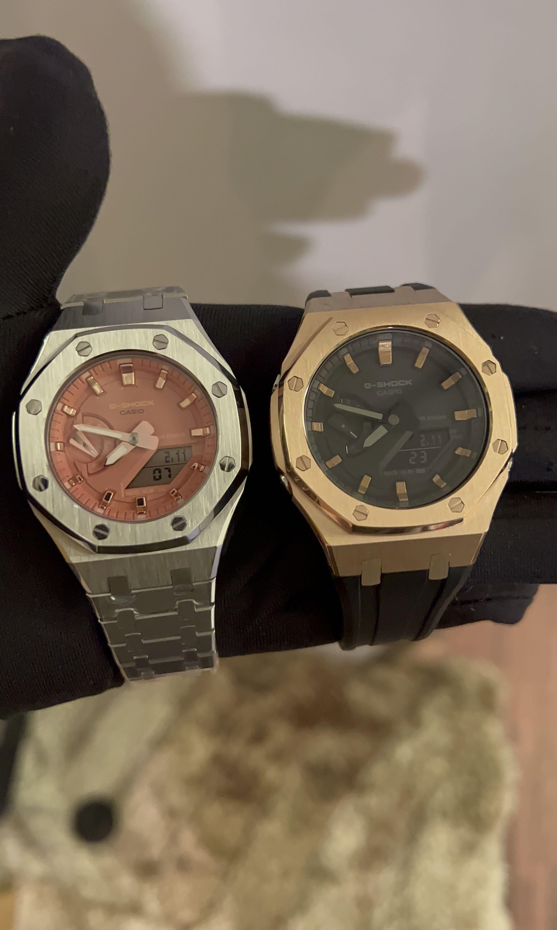 Gshock ap mod Casio g shock mini g vs gsteel ga2100 s2100 gmas2100 ga2110