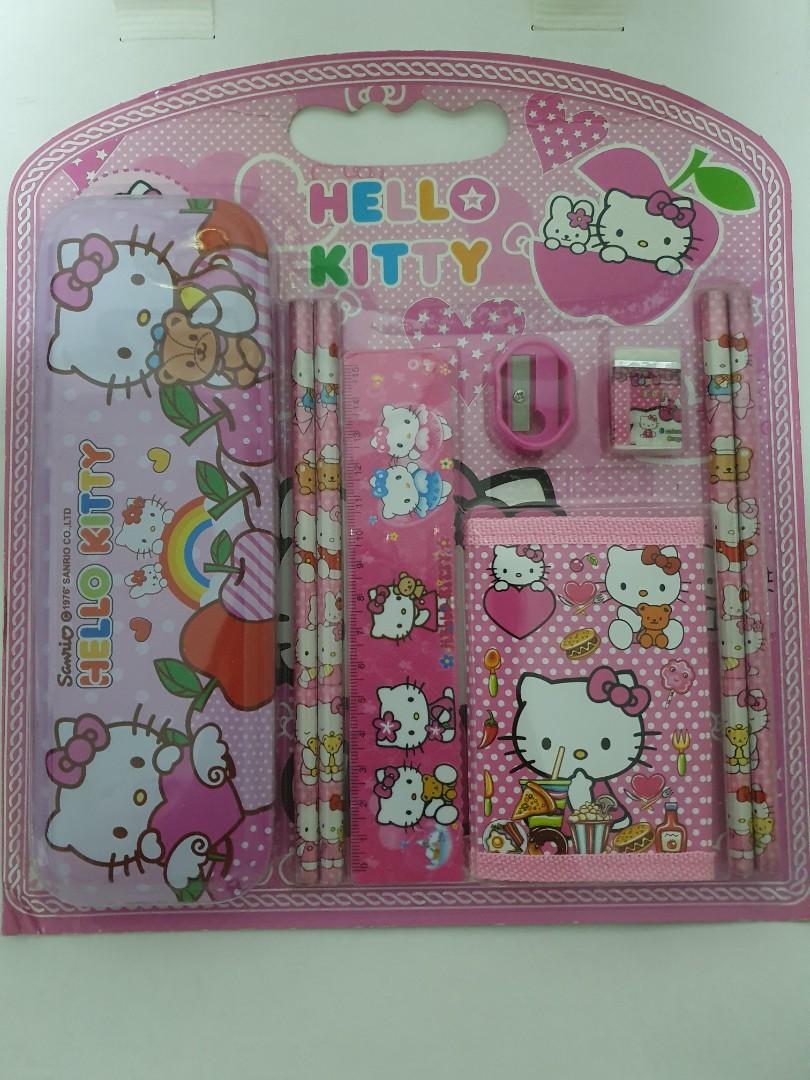 9in1 Hello Kitty Stationery set, Hobbies & Toys, Stationery & Craft ...
