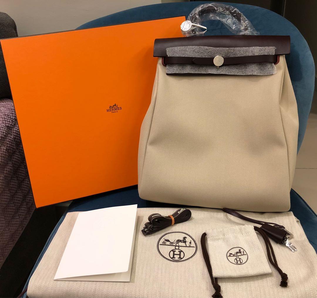 Hermes Backpack (Authentic), Luxury, Bags & Wallets on Carousell