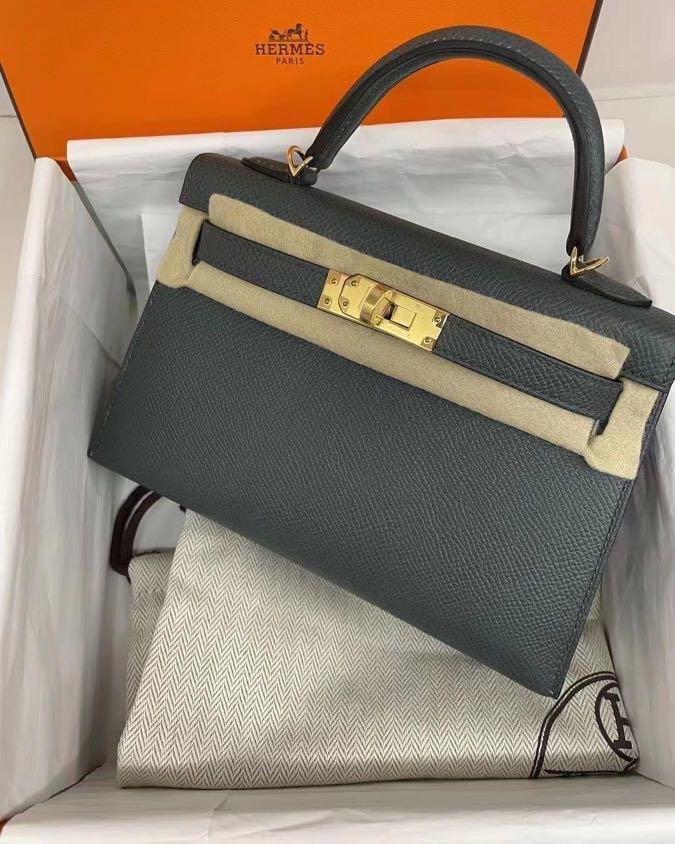 Hermes bleu orage kelly clearance