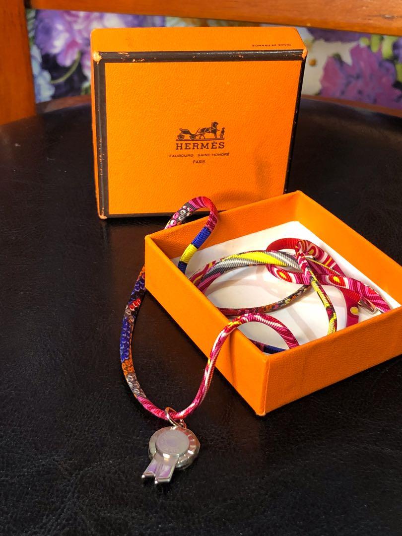 Hermes spaghetti twilly top