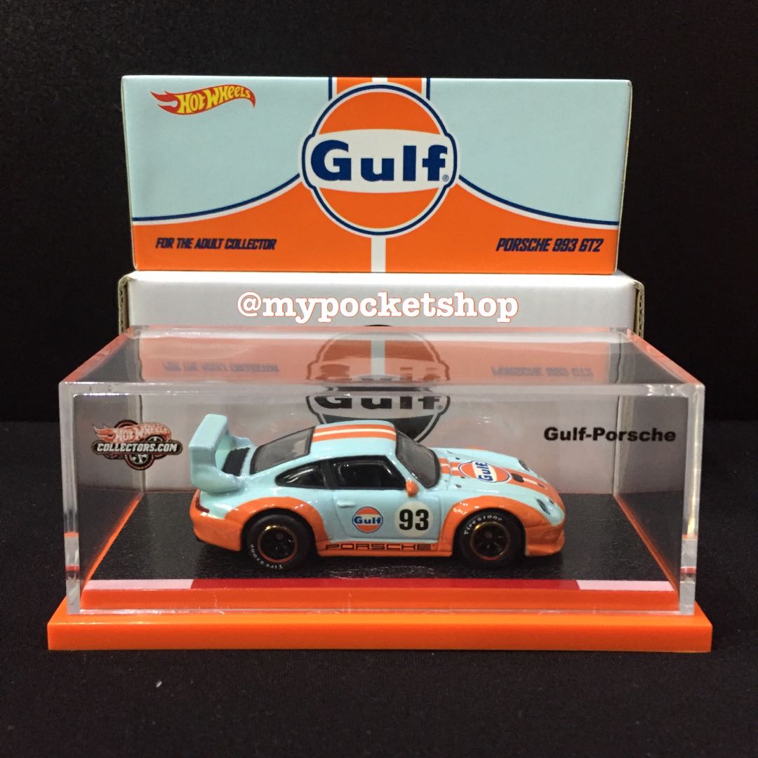 Hot wheels porsche 993 gt2 gulf top