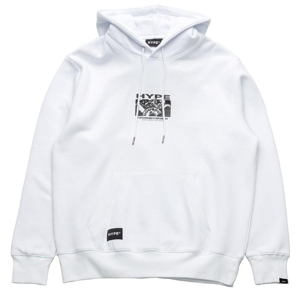 White hype hoodie best sale