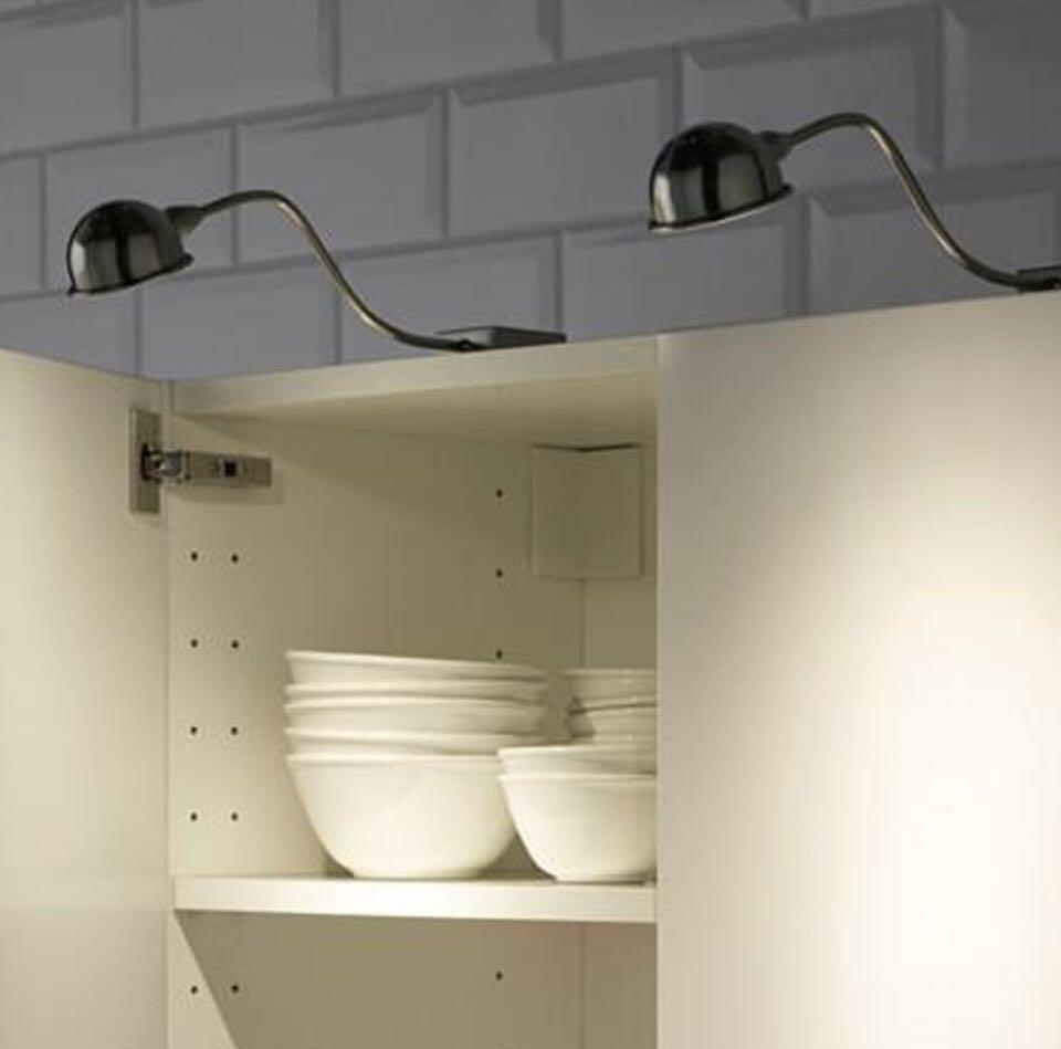 Ikea top cupboard light