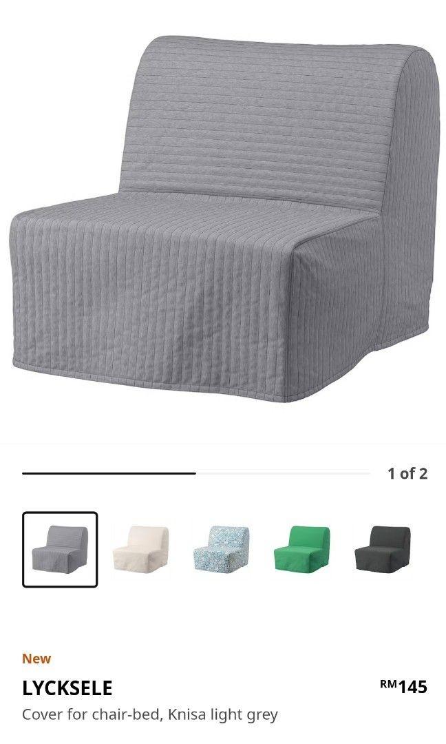 Ikea Lycksele Cover Single Sofa Bed, Sofa Bed Chair Single Ikea