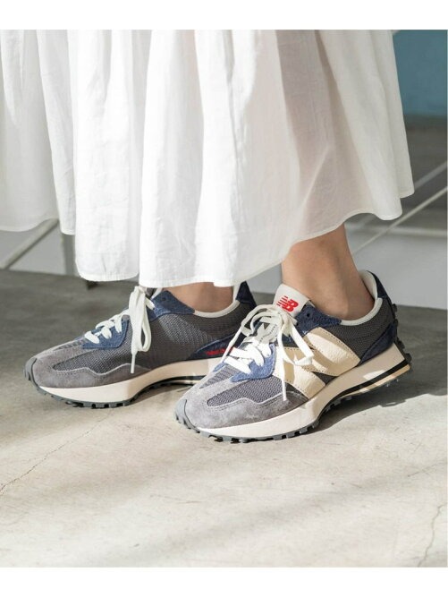 IU New Balance 327 MS327 x Castlerock x NB navy