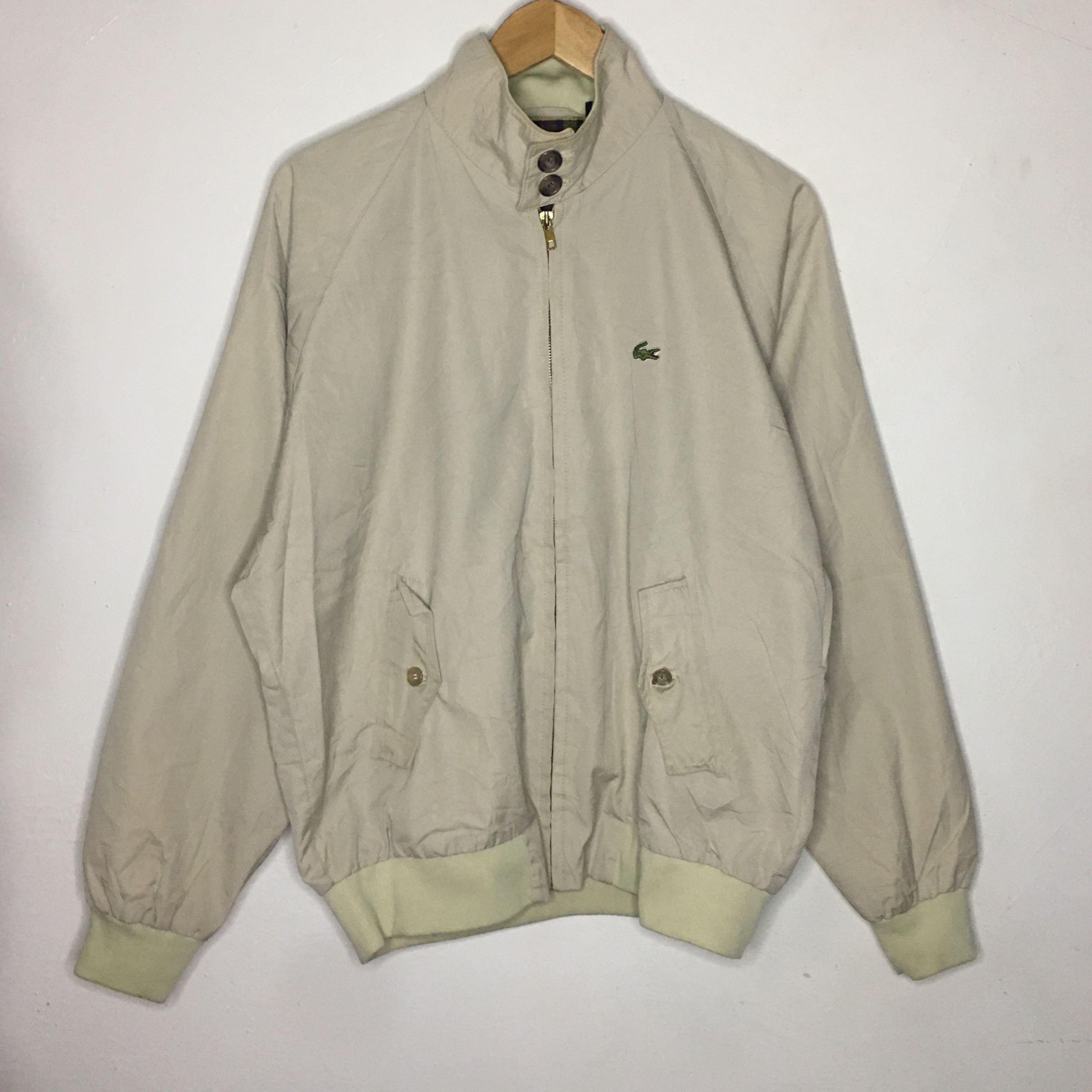 IZOD LACOSTE HARRINGTON JACKET KHAKI