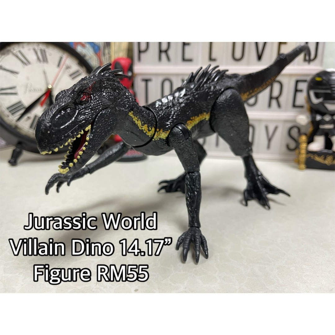 Jurassic World Basic Dino Villain - Action Figure Di Dinosauro 30,5 Cm - 3