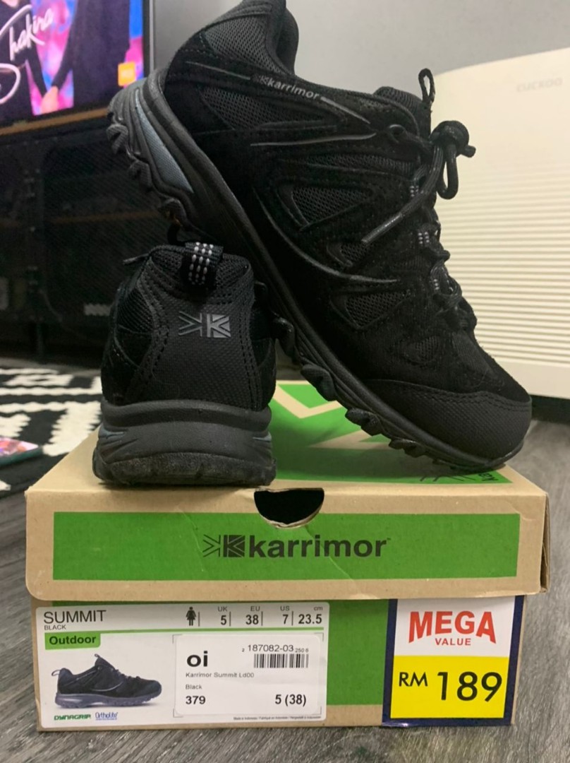Kasut hiking karrimor Men s Fashion Footwear Boots on Carousell