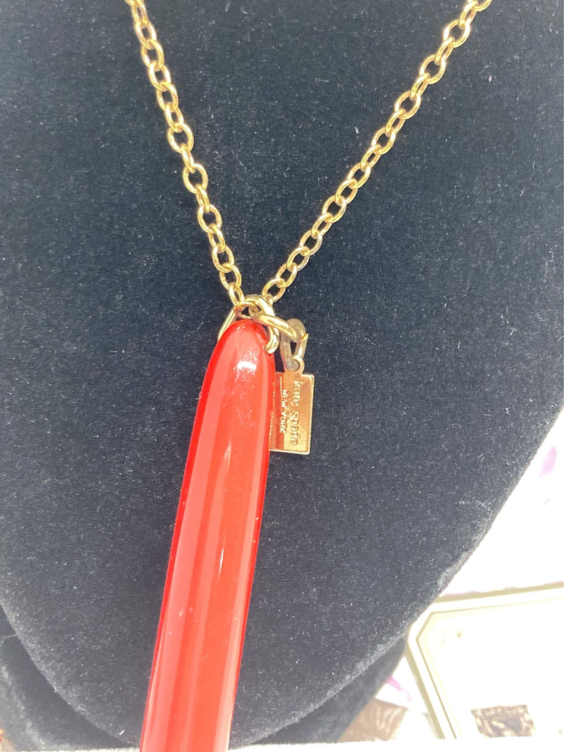 Kate spade on sale pen necklace