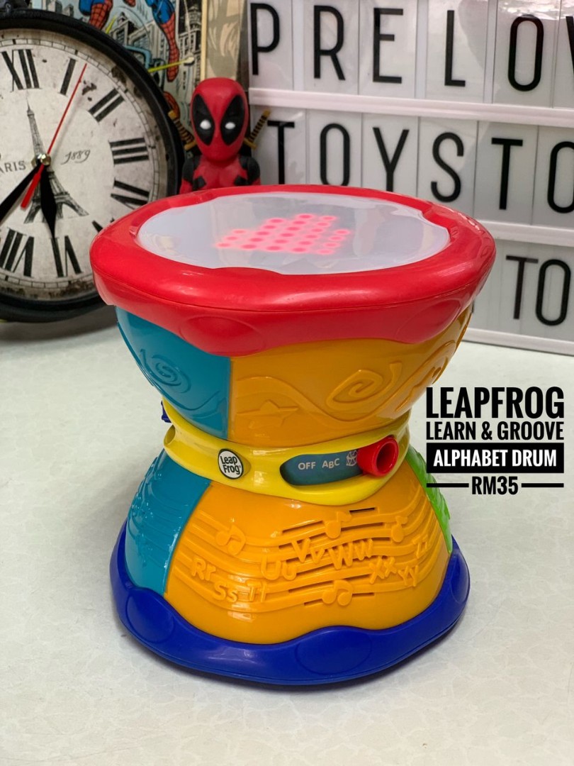 Leapfrog learn & groove alphabet online drum