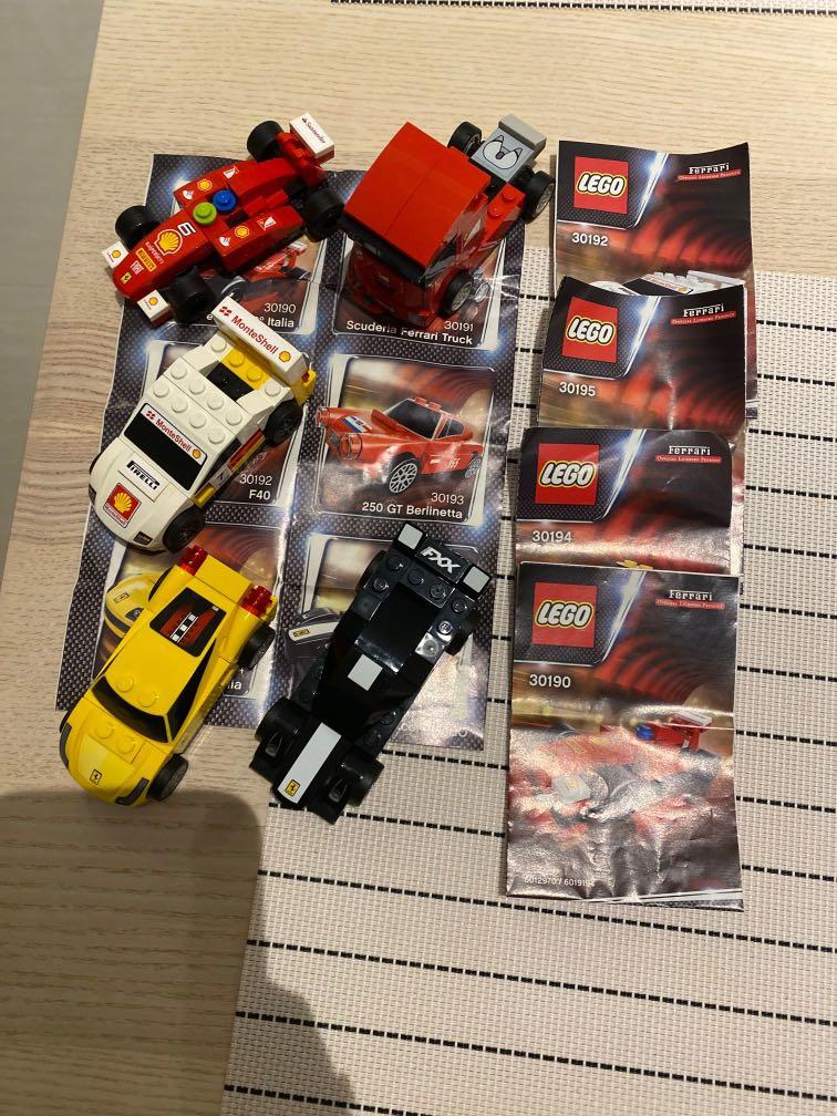 Lego hot sale mini cars