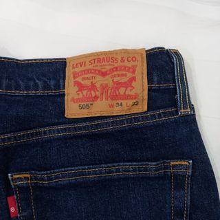 Levis Jeans 505 ori ukuran 34
