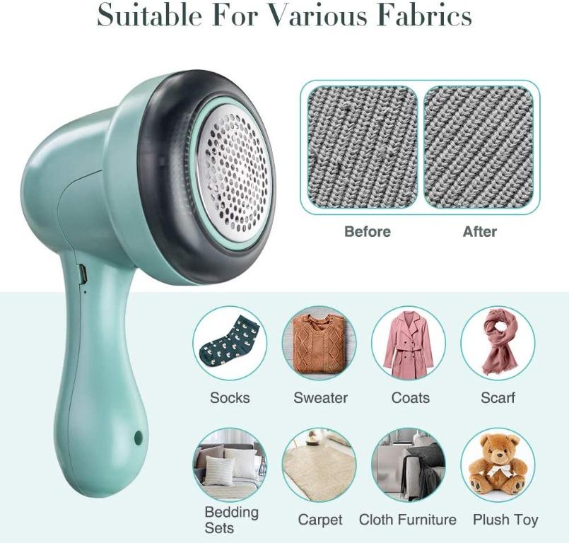 battery operated lint remover fabric shaver