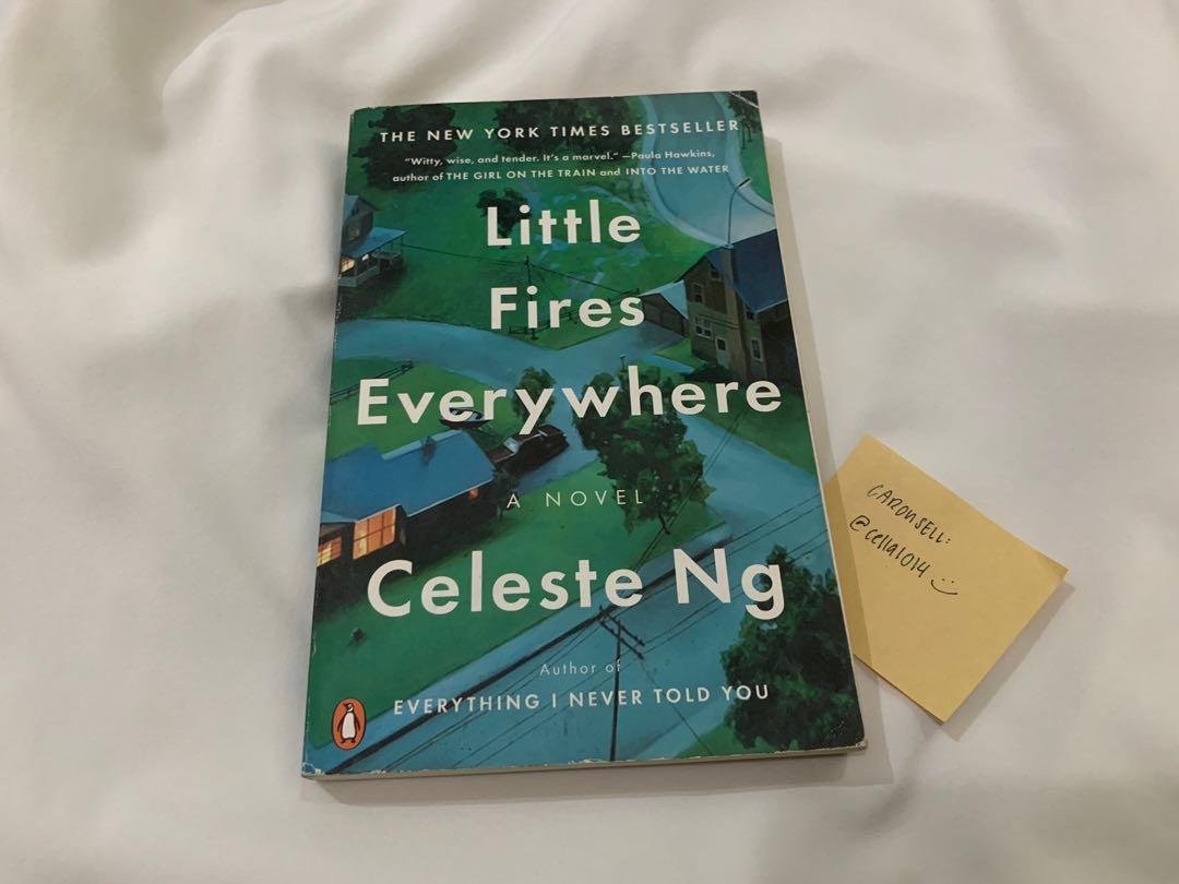 Little Fires Everywhere Celeste Ng (Category: Storybooks) located in Calamba. Submitted by cella1014 (Listing ID 1143059003, Image 1). Description: fs: little fires everywhere by celeste ng check pics for condition 432 pesos on fully booked slightly negotiable if napamahal sf discuss shipping with me rfs: decluttering, need funds for school.