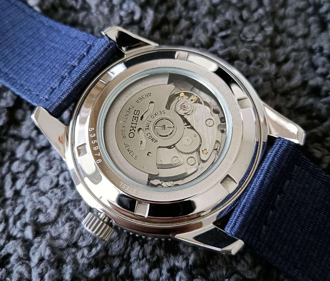 LNIB Seiko 5 Compass Blue Automatic Sports Watch SRP665K1