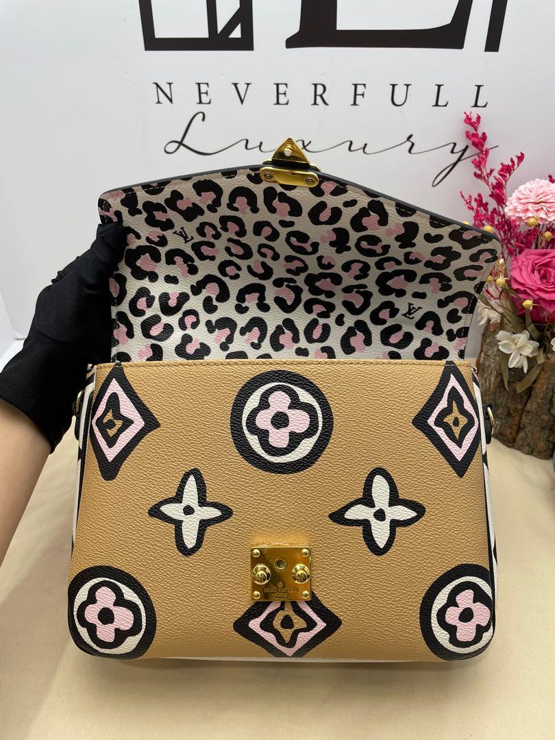 Louis Vuitton Pochette Metis with Leopard Bandeau #birthdaygift ❤️❤️