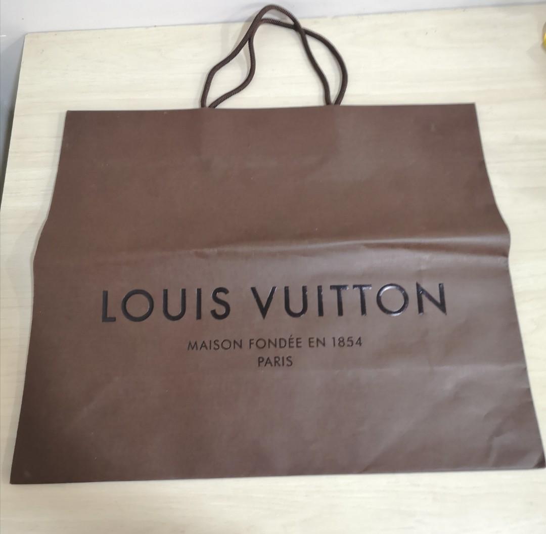 Louis Vuitton (LV) Paper Bags, Luxury, Accessories on Carousell