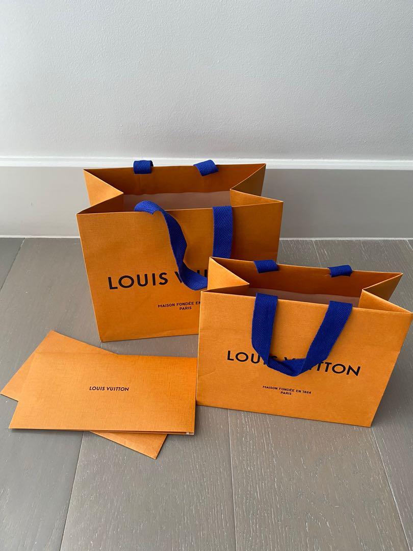 Latest yr 2022 Louis Vuitton paper bag, Luxury, Accessories on Carousell