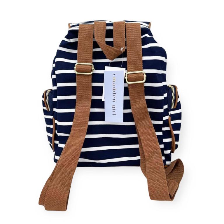 Steve madden sales striped backpack