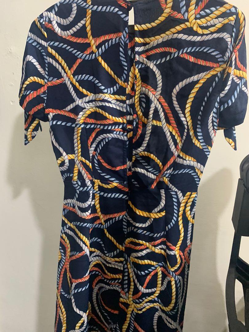Mango Scarf Print Dress