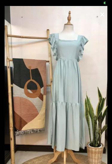 Maxi Dress for Women (Category: Dresses) located in Subic. Submitted by chyllbhaby (Listing ID 1143032003, Image 1). Description: Maxi Dress Used once Free Size can fit up to large open back.