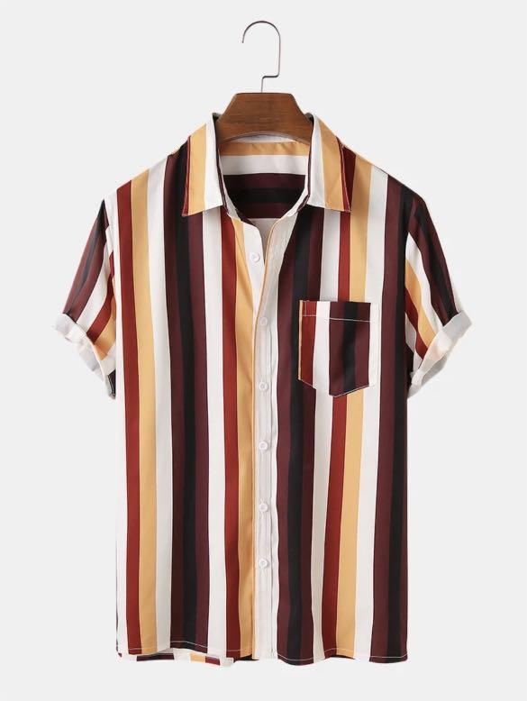 Mens holiday discount short sleeve shirts