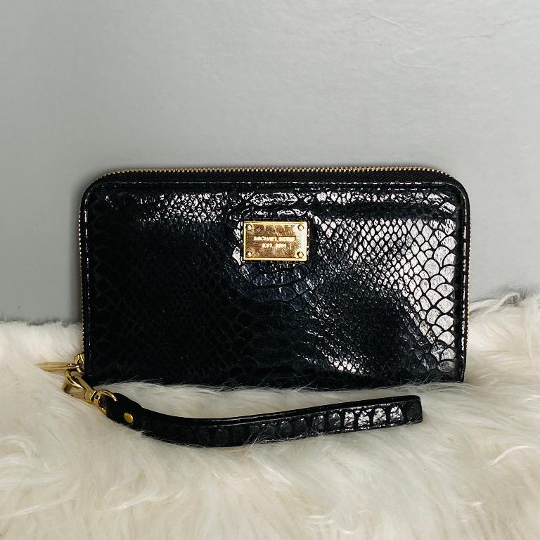 Michael kors python wallet hotsell