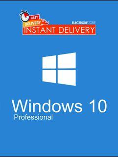 Microsoft Windows 10 PRO 32/64 Bits Genuine License