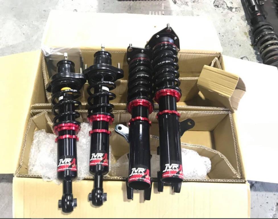 Mitsubishi Lancer EX JVR racing coilover suspensions kit sets avail