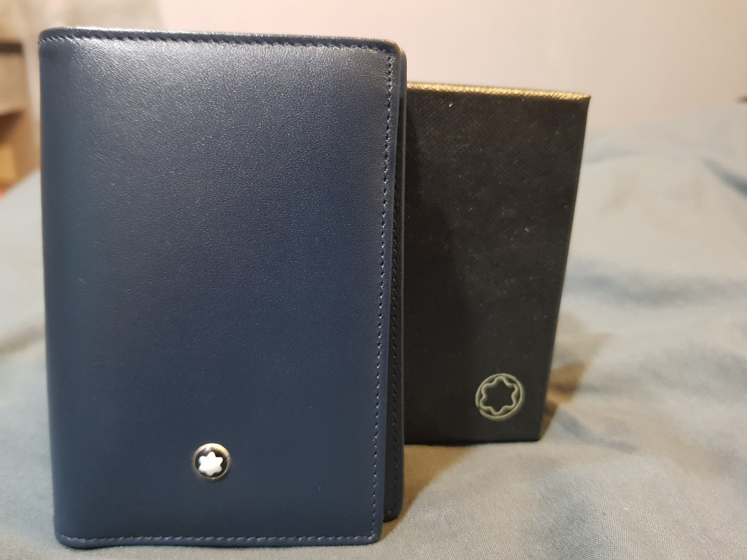 Mont blanc wallet/card holder, Men's Fashion, Watches & Accessories, Wallets & Card Holders on