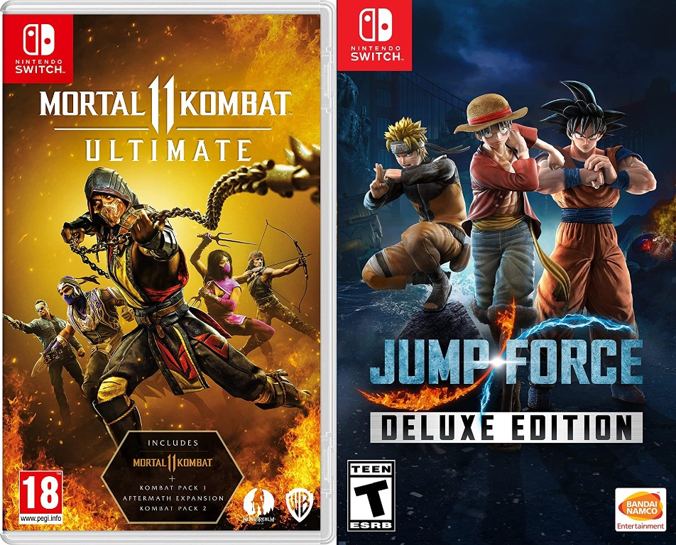 Jump Force: Deluxe Edition (Nintendo Switch) : : PC & Video  Games